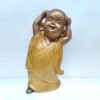 Happy Shaolin hand on head