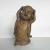 Happy Shaolin hand on head
