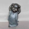 Happy Shaolin hand on head
