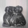 New Shaolin on sitting elephant