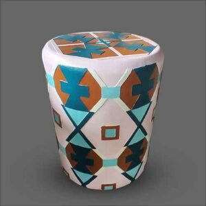 Pop Art Primitive Stool