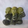 Sitting shaolin Statue 3 face
