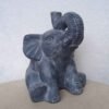 Sitting Elephant Statue