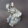 Sitting Elephant Statue