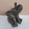 Sitting Elephant Statue