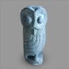 Standing owl statue