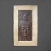 Relief budha thailand long face