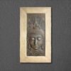 Relief budha thailand long face
