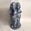 Standing trio shaolin