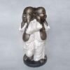 Standing trio shaolin