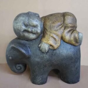 Buddha on Elephant
