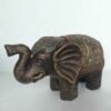 Carved elephant statue - Image 4