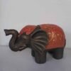 Carved elephant statue - Image 10