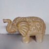 Carved elephant statue - Image 9