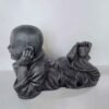 Prone Shaolin Statue