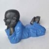 Prone Shaolin Statue