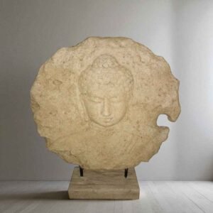 Round Buddha stand